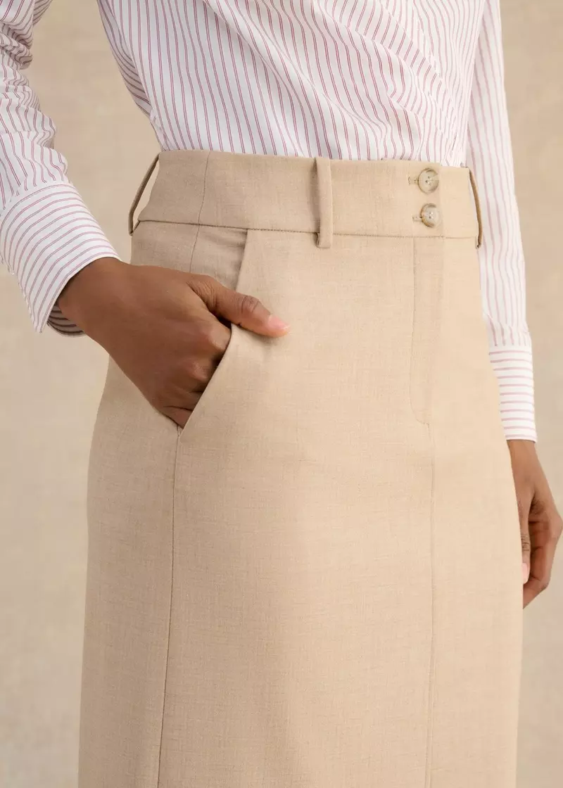 Ashleen Skirt, Neutral, hi-res
