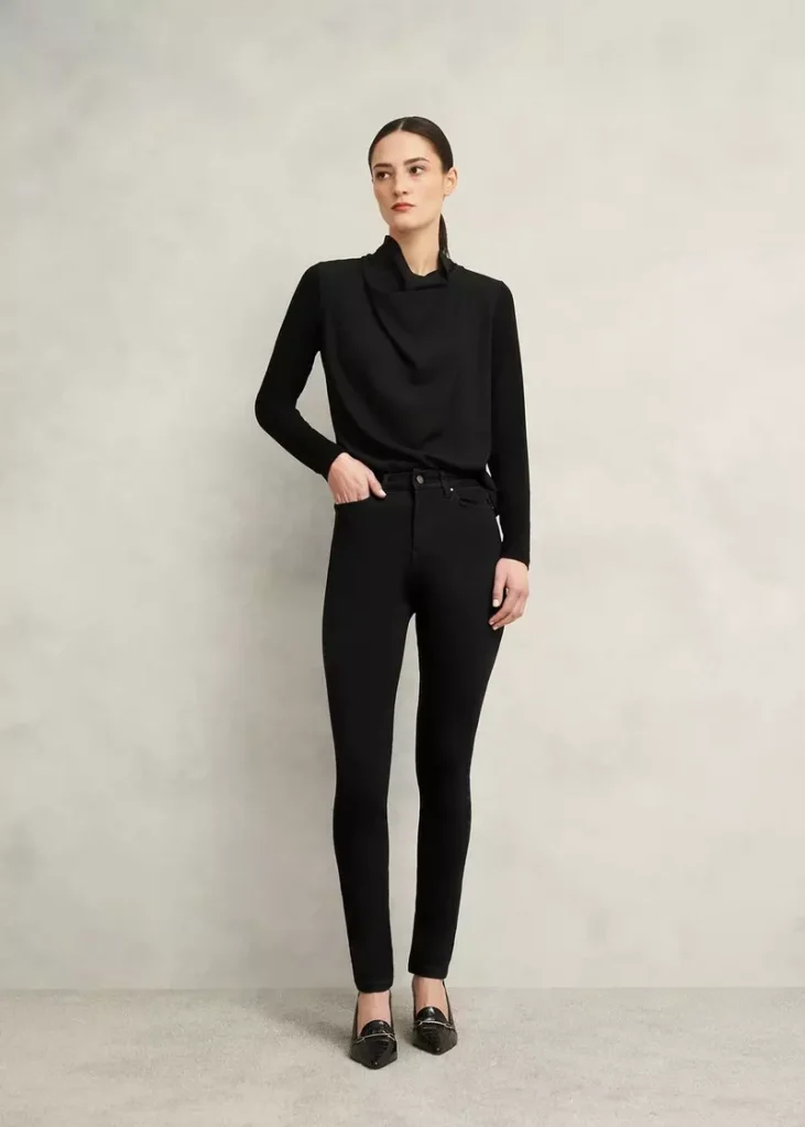 Gia Sculpting Jeans With Stretch , Black, hi-res