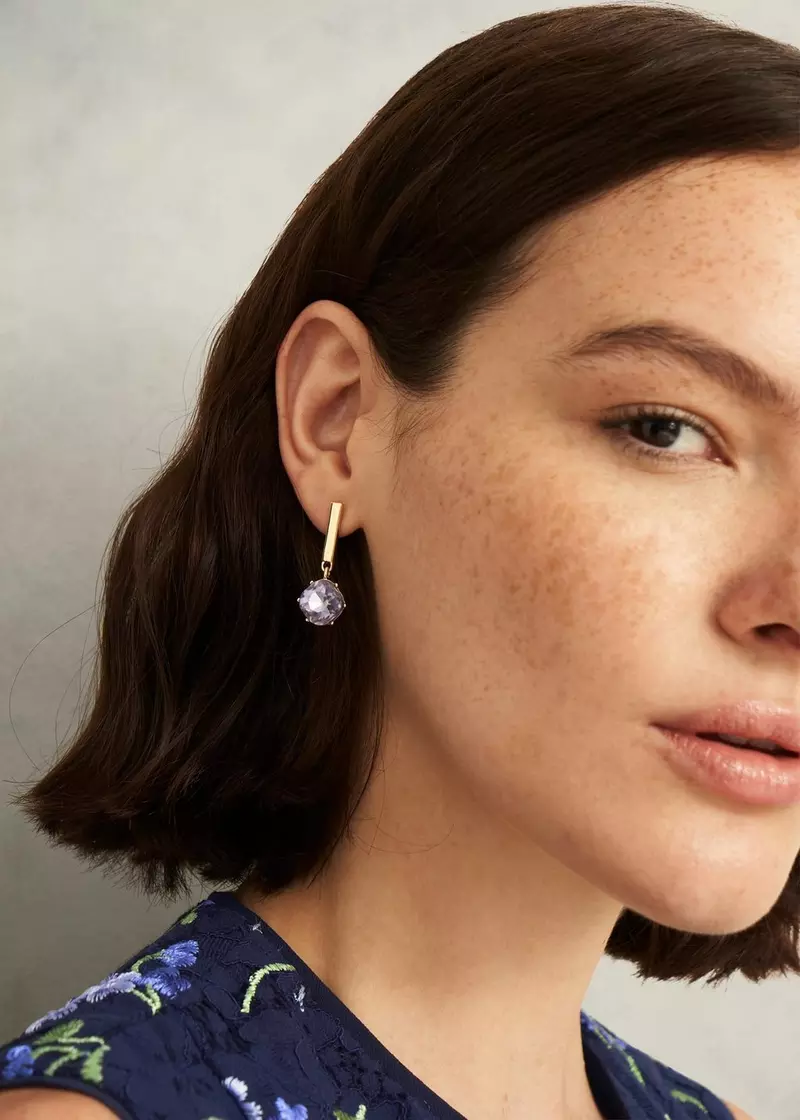 Aria Earrings, Lavender Purple, hi-res