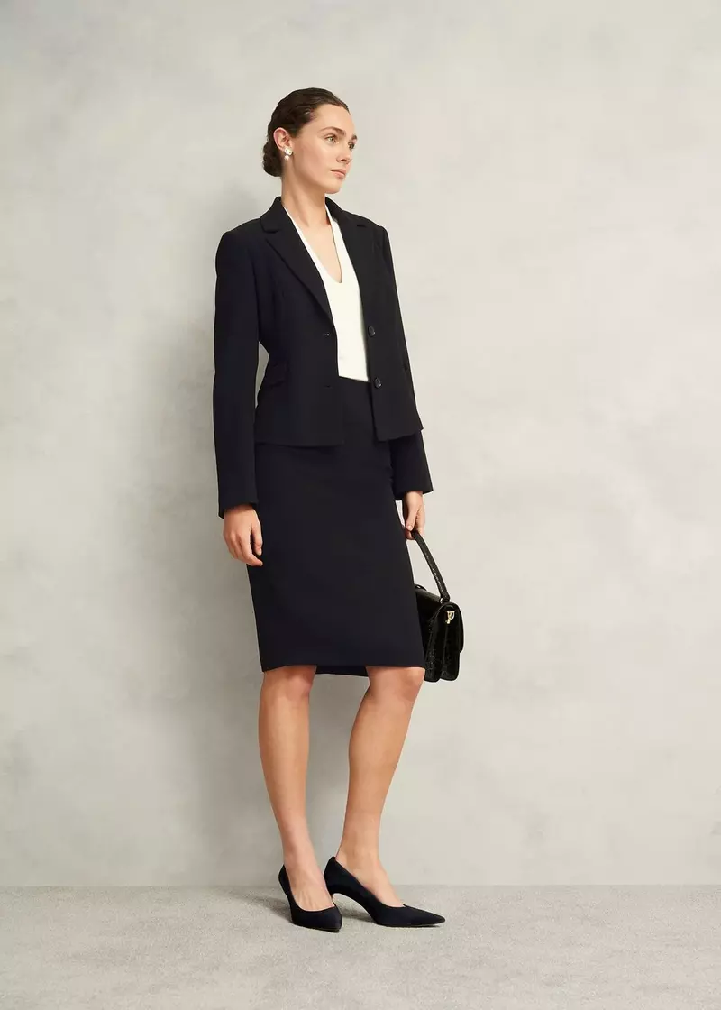 Petite Rae Skirt, Black, hi-res