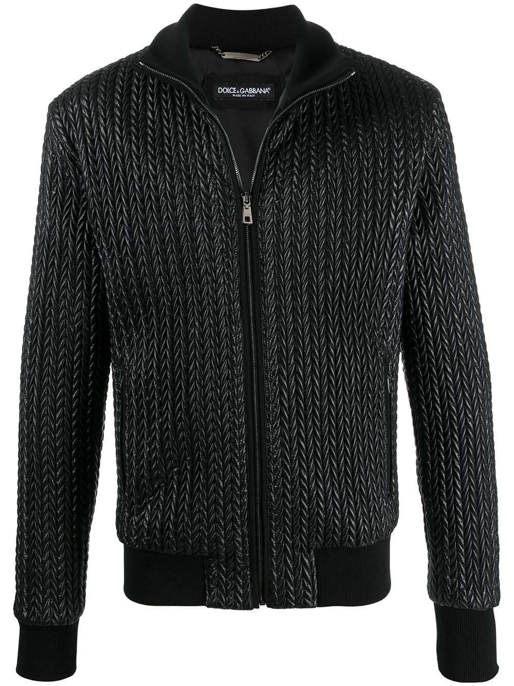 Dolce & Gabbana quilted bomber jacket