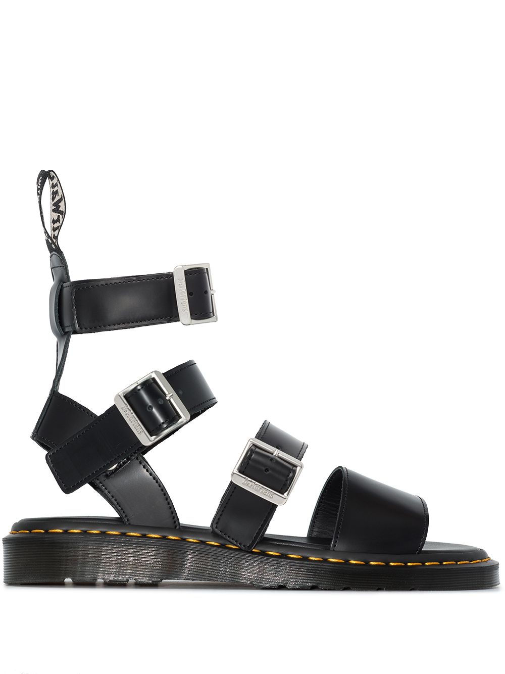 Rick Owens RICK OWENS X DR. MARTENS BLK SNDL