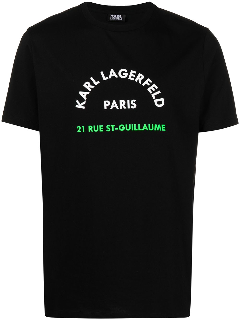 Karl Lagerfeld logo-print crew-neck T-shirt