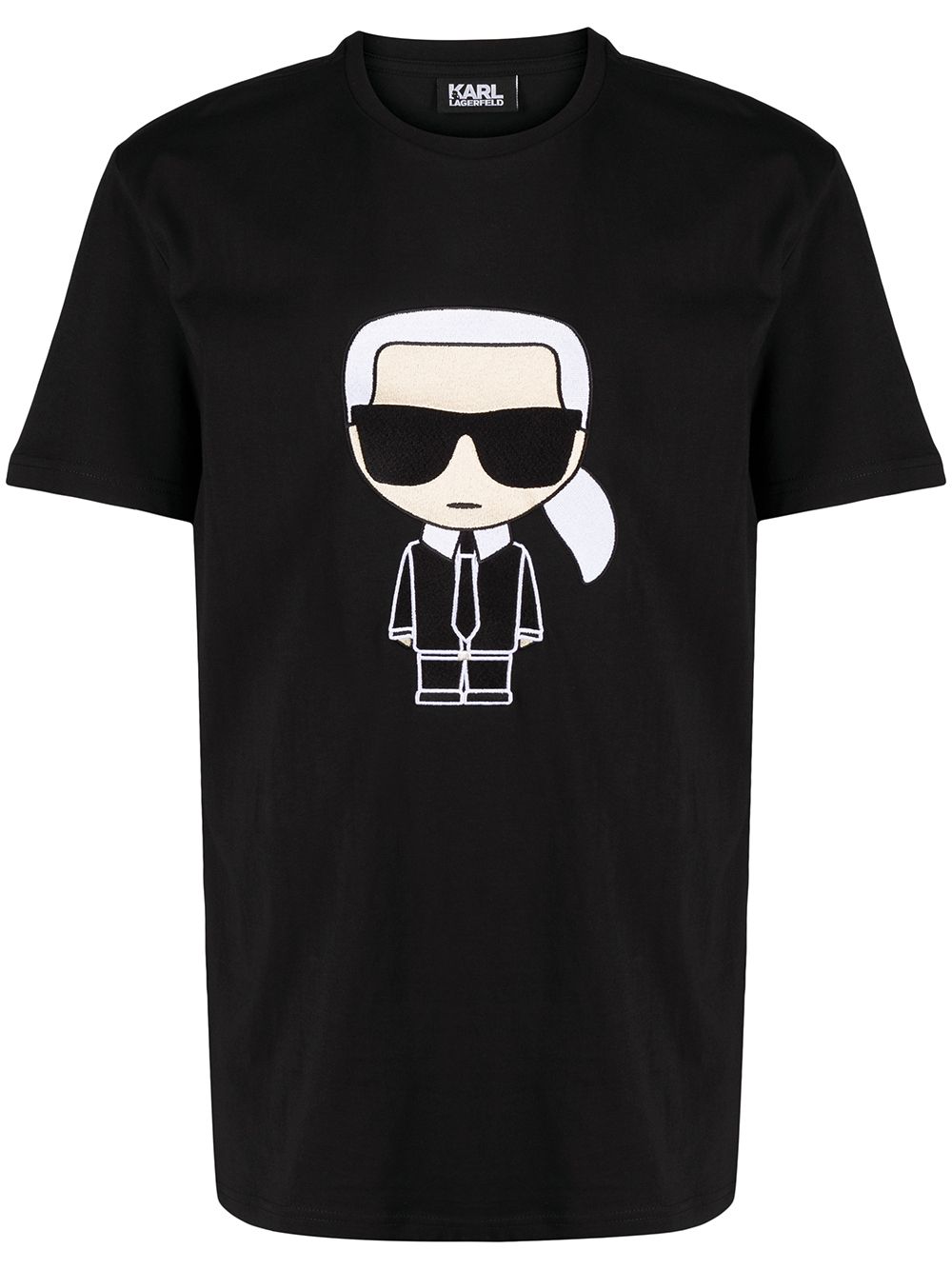 Karl Lagerfeld Ikonik Karl-motif cotton T-Shirt