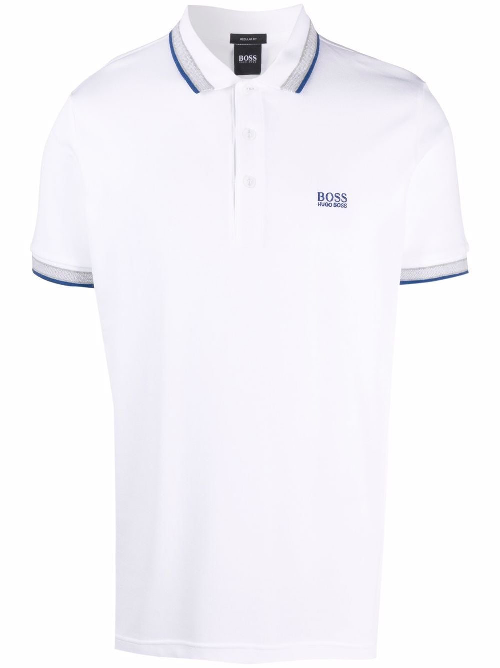 Boss Hugo Boss embroidered-logo polo shirt